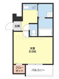 フジパレス田中町【303号室】の間取り