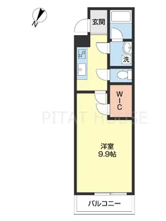 フジパレスY&T【101号室】の間取り