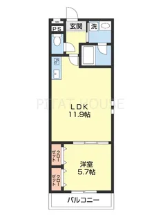 フジパレス和歌山太田Ⅰ番館【101号室】の間取り