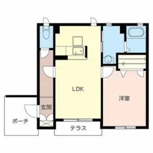 アコーレ神前【103号室】の間取り