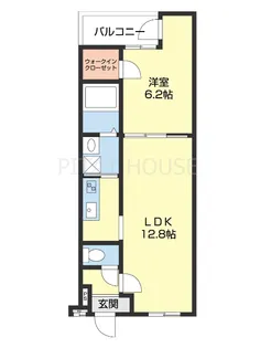 フジパレス市駅北【306号室】の間取り
