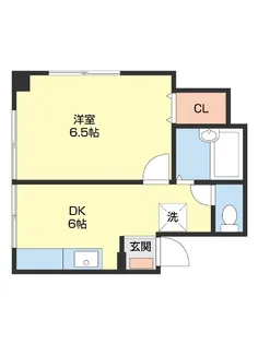 プレゼンス浜の宮【1階】の間取り
