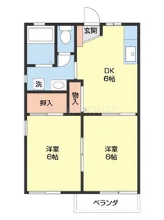 セキワガーデンハウス紀の川【2階】の間取り