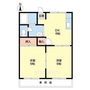フォーブル吉森【1階】の間取り