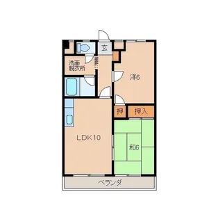 アストロ21【305号室】の間取り