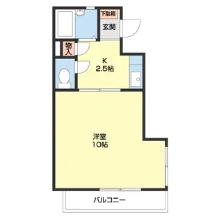 WIN NISHIMAE【102号室】の間取り