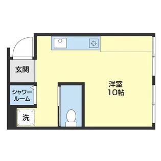 NKビル【4B号室】の間取り