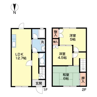 3LDKの間取り画像