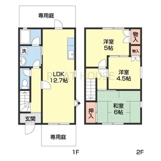 3LDKの間取り画像