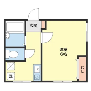 和歌山県和歌山市元寺町南ノ丁【マンション】の間取り