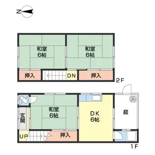 平柳住宅【2号室】の間取り