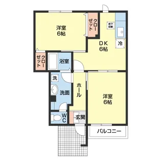 プレンティーⅡ【1階】の間取り