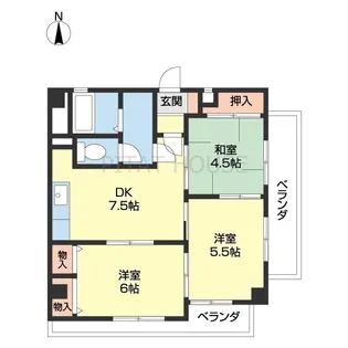 WIN NISHIMAE【201号室】の間取り