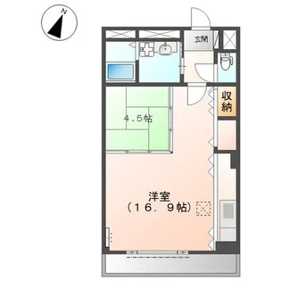 プレサスヒルズ【101号室】の間取り