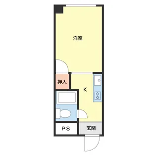 グランセオ黒田Ⅱ【302号室】の間取り