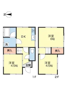 和歌山県和歌山市田尻【一戸建】の間取り