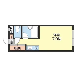 コーポYK【302号室】の間取り