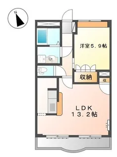 パロ・アルトA【103号室】の間取り