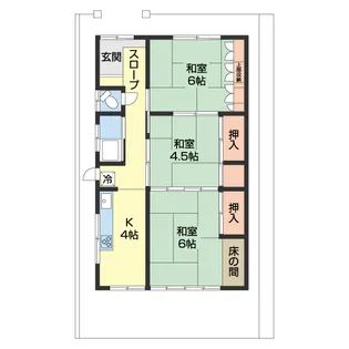 和歌山県和歌山市狐島【一戸建】の間取り