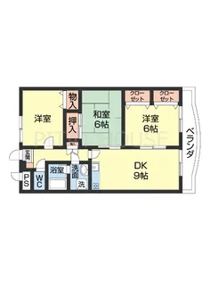 アヴァンセ21【306号室】の間取り