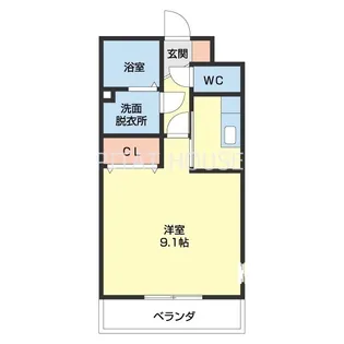 リヴェール【301号室】の間取り