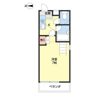 シャルマンフジ和歌山参番館【303号室】の間取り
