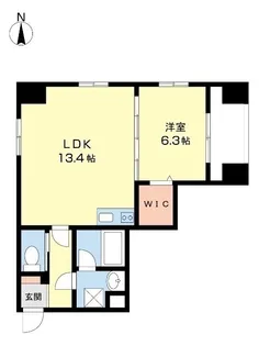 U−Buil十二番丁【903号室】の間取り