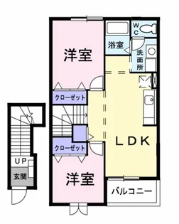 メゾン・エスポワール【2階】の間取り