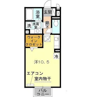 コンフィアンス A棟【1階】の間取り