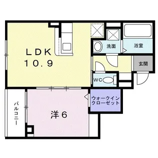 ヒカルサ和歌山本町【3階】の間取り