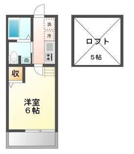 ロフティ京都西陣【1階】の間取り