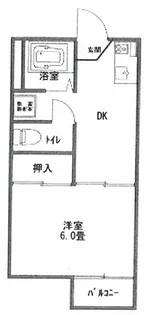 セフィラ下鴨【1階】の間取り