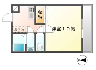 AQUA KM【3階】の間取り