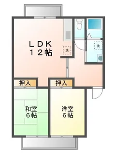 サンハウス桂【2階】の間取り