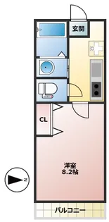 アンシエント1001【312号室】の間取り