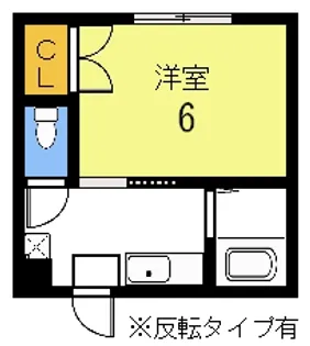 ハイツコクボ【203号室】の間取り