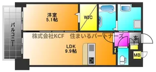 Mys Casetta Kurume【1階】の間取り
