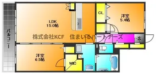 ソフィア21梅満【403号室】の間取り