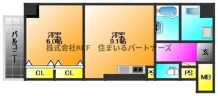 リッツ・アヴェニュー【5階】の間取り