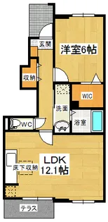 ア・ラ・モードA【1階】の間取り