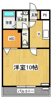 ガーデンヒル北島【2階】の間取り