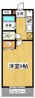 リーフハイツ【202号室】の間取り