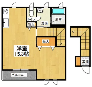 シャーメゾンF【2階】の間取り