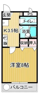 壱番館【103号室】の間取り