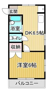 コーポサンクチュアリー【201号室】の間取り