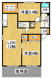 K−HAUS1【1階】の間取り