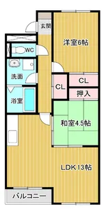 エス・プワール【3階】の間取り