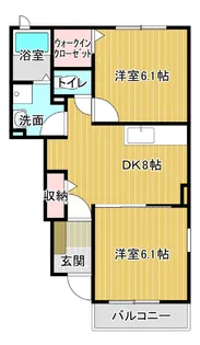 グランセノーテ D【1階】の間取り