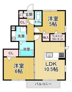 サクラディア【1階】の間取り