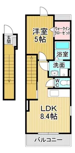 プリマヴェーラ13【201号室】の間取り